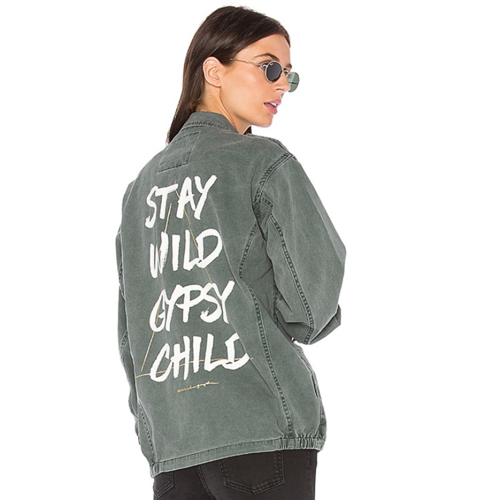 Spiritual Gangster Stay Wild Gypsy Child Jacket XS